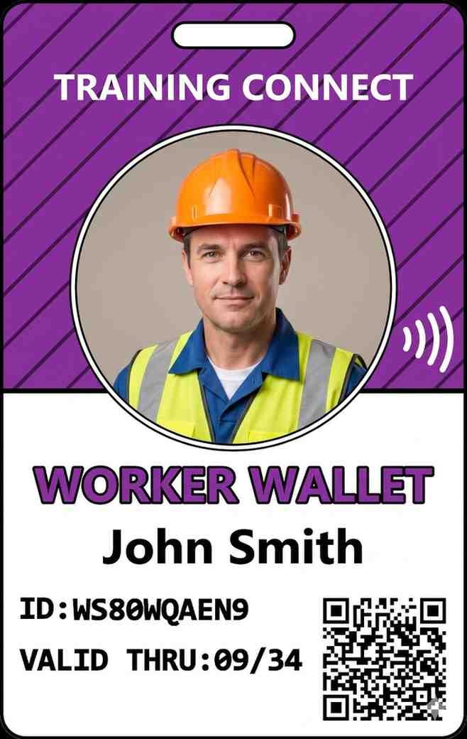 Get your New Worker Wallet Card